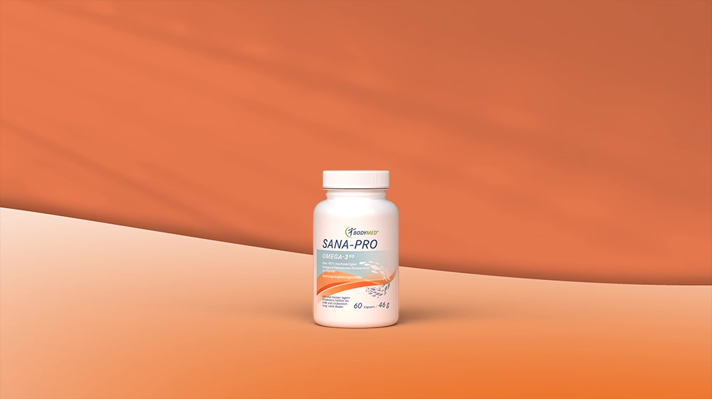 Sana-Pro Omega-3⁹⁰ 60 Kapseln
