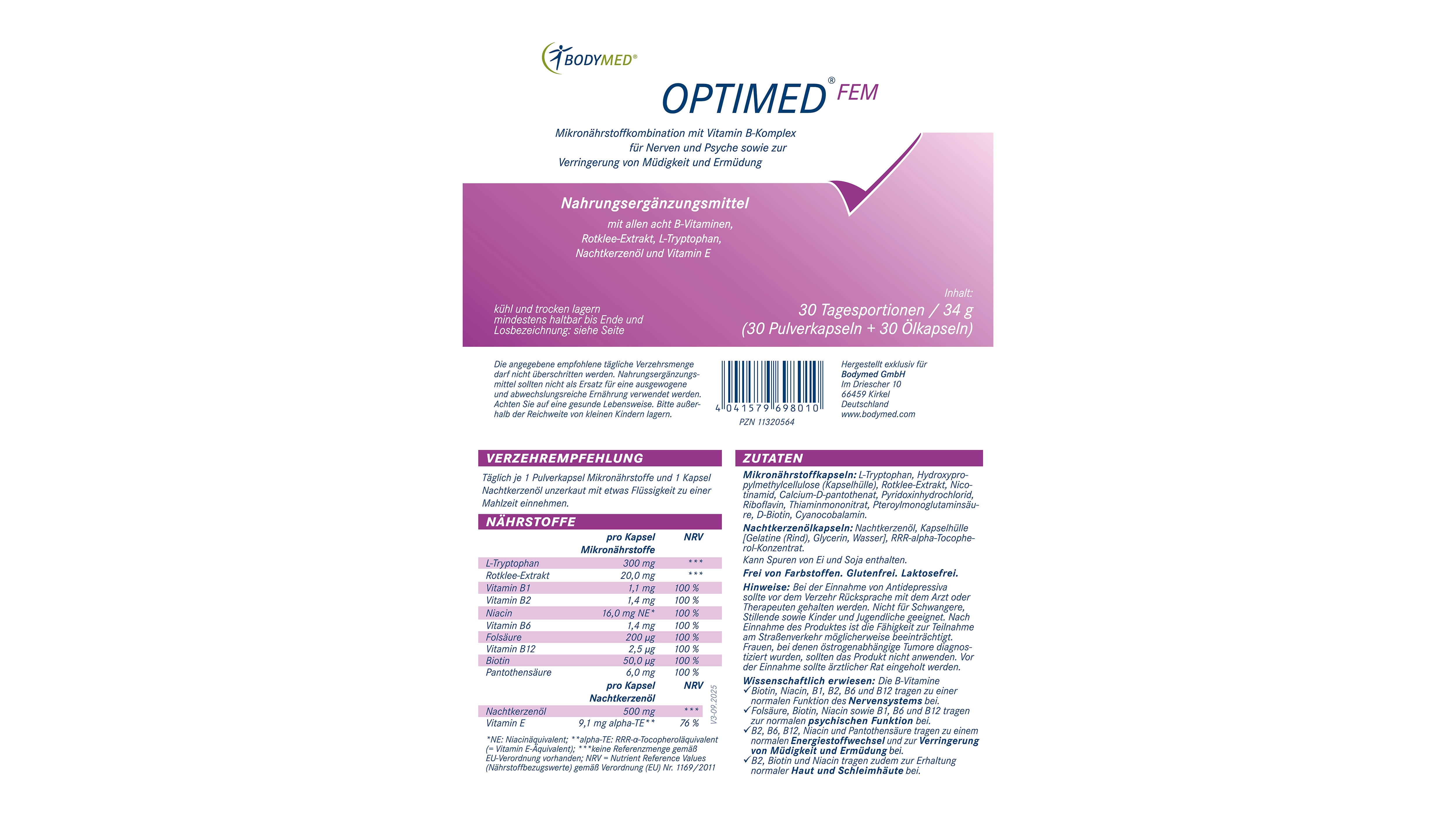 Sana-Pro Optimed® FEM