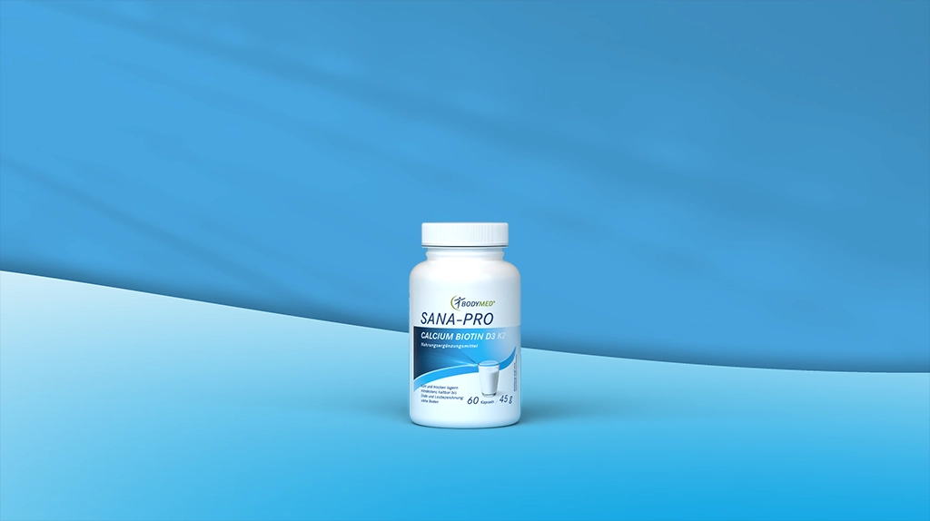 Sana-Pro Calcium Biotin D3 K2 60 Kapseln