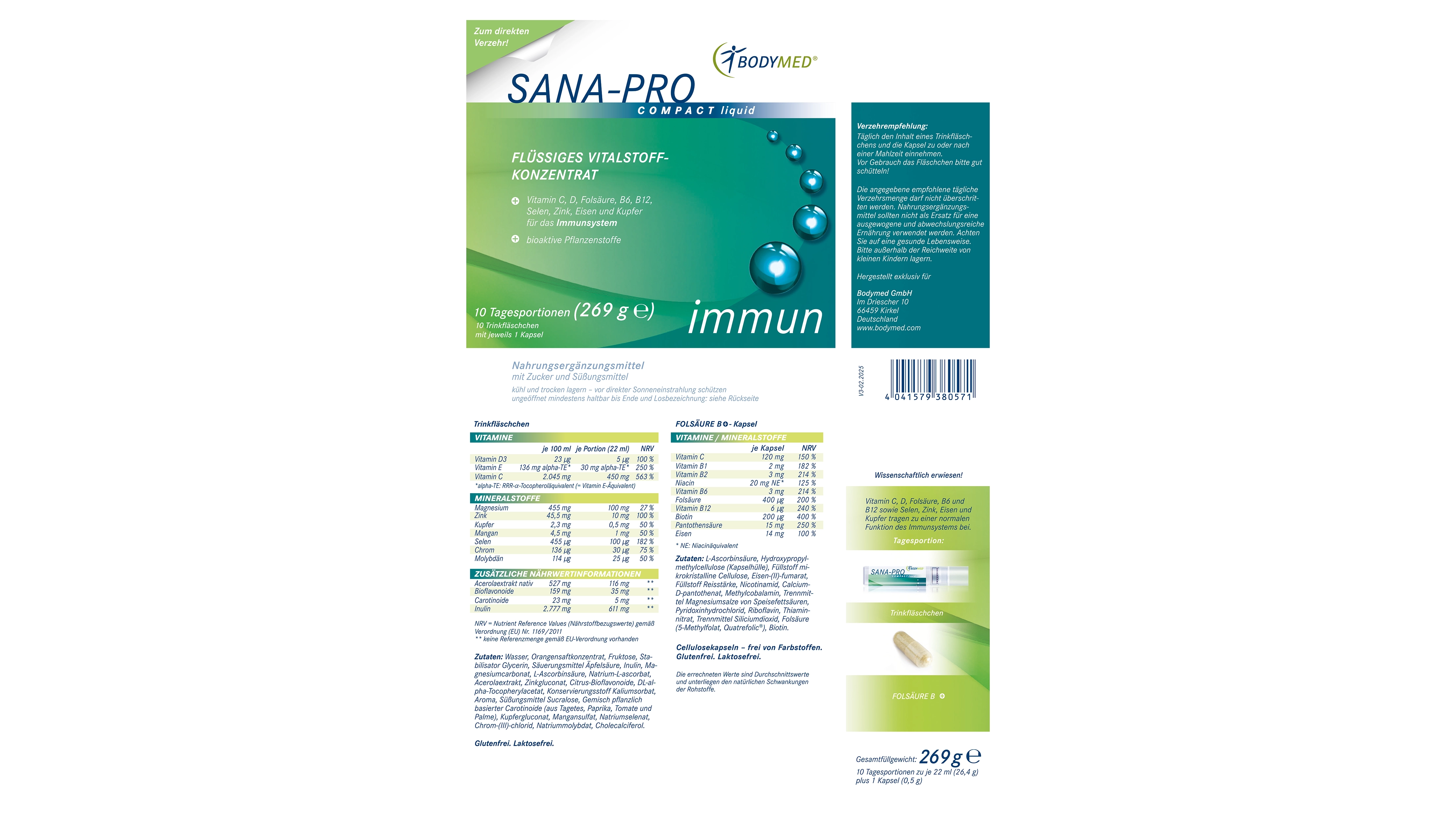 Sana-Pro Compact Liquid immun