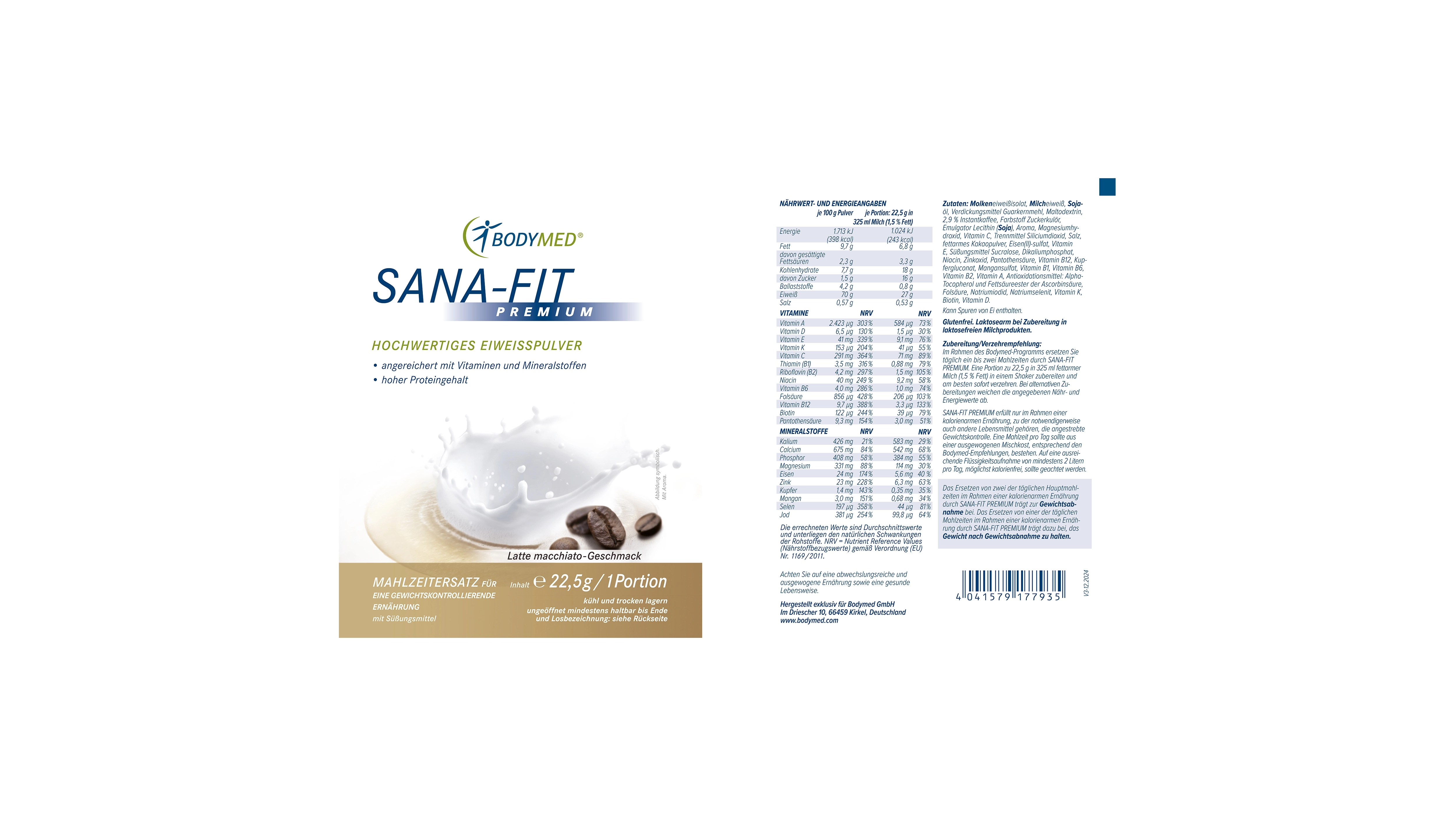 Sana-Fit Latte macchiato