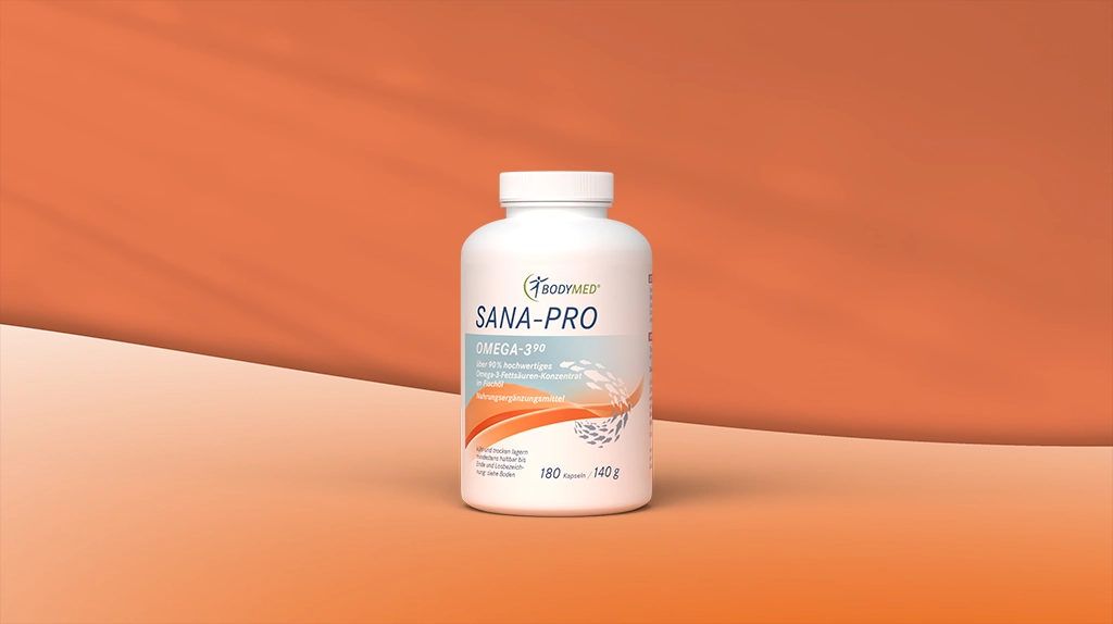 Sana-Pro Omega-3⁹⁰ 180 Kapseln