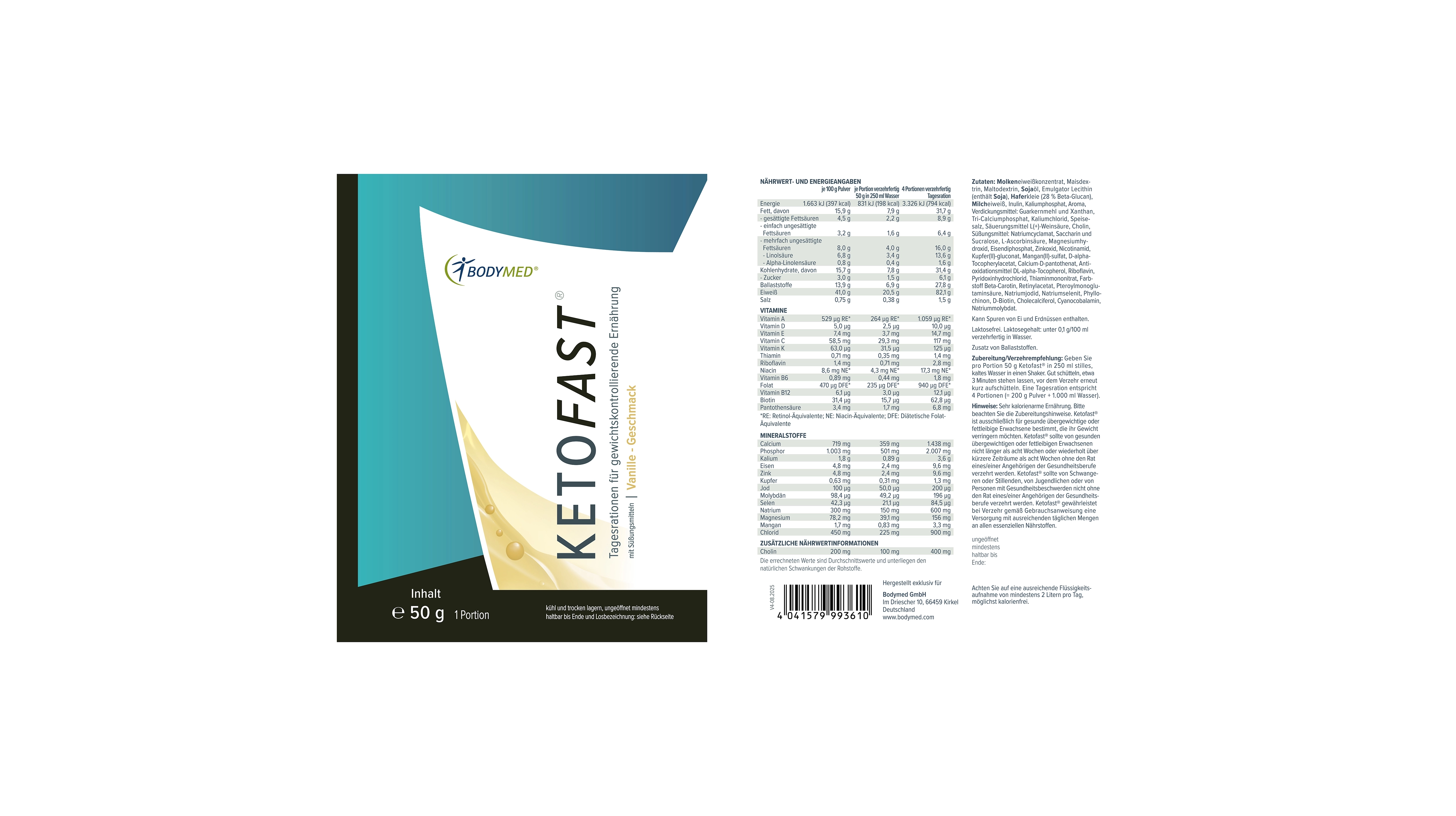 Ketofast® Vanille