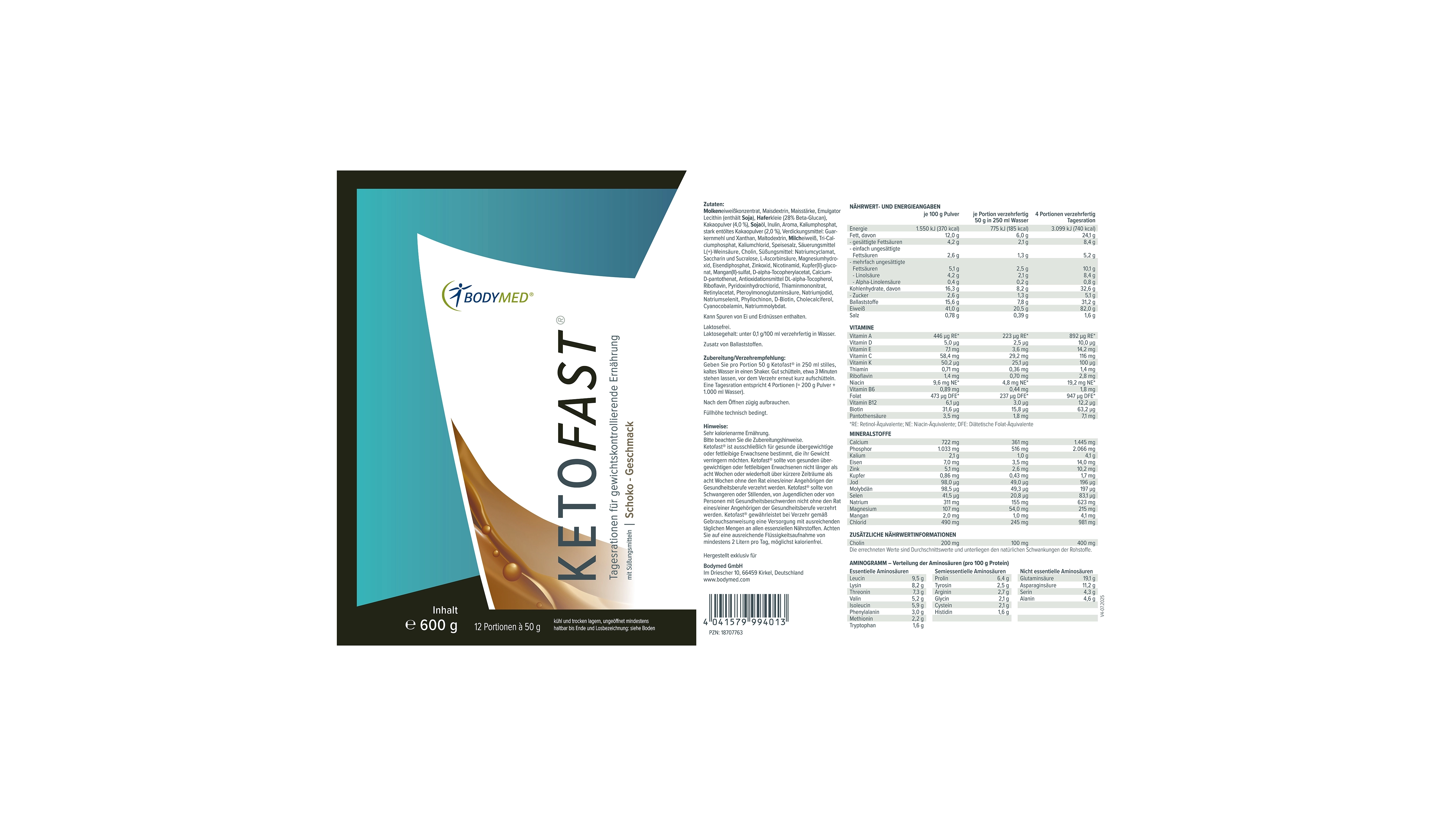 Ketofast® Schoko