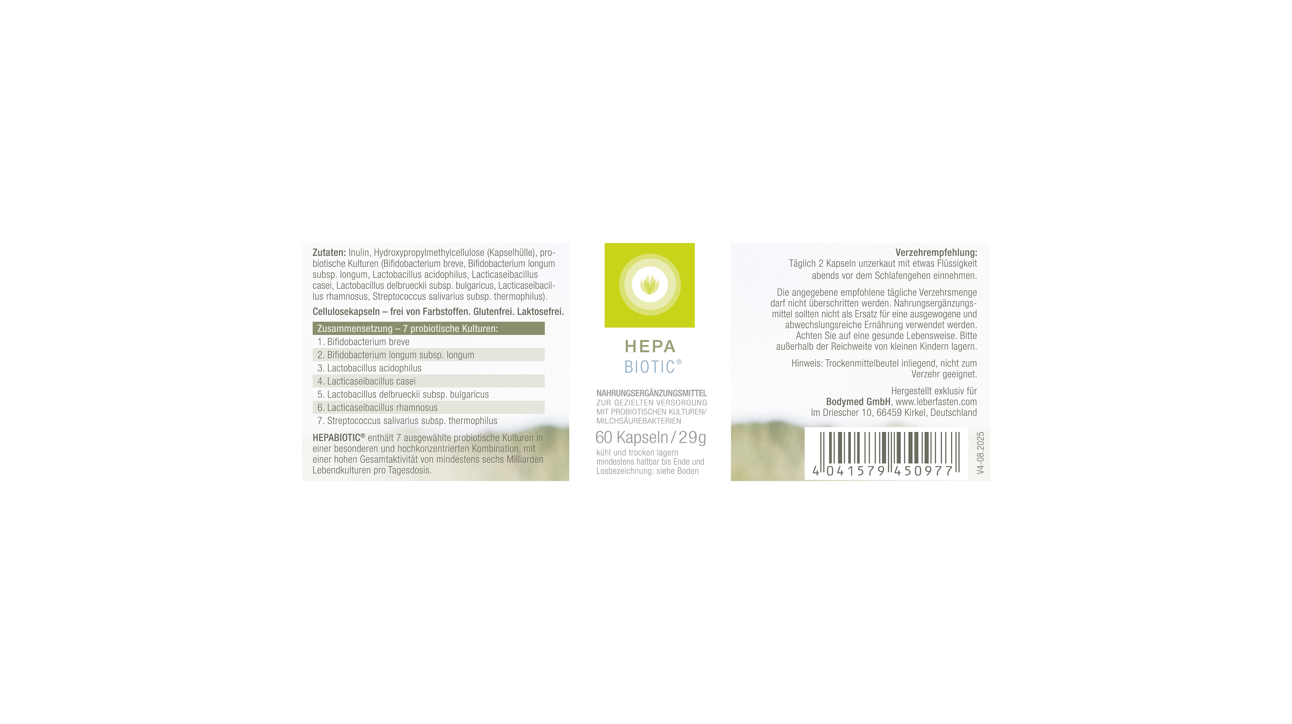 Sana-Pro Hepabiotic® 60 Kapseln