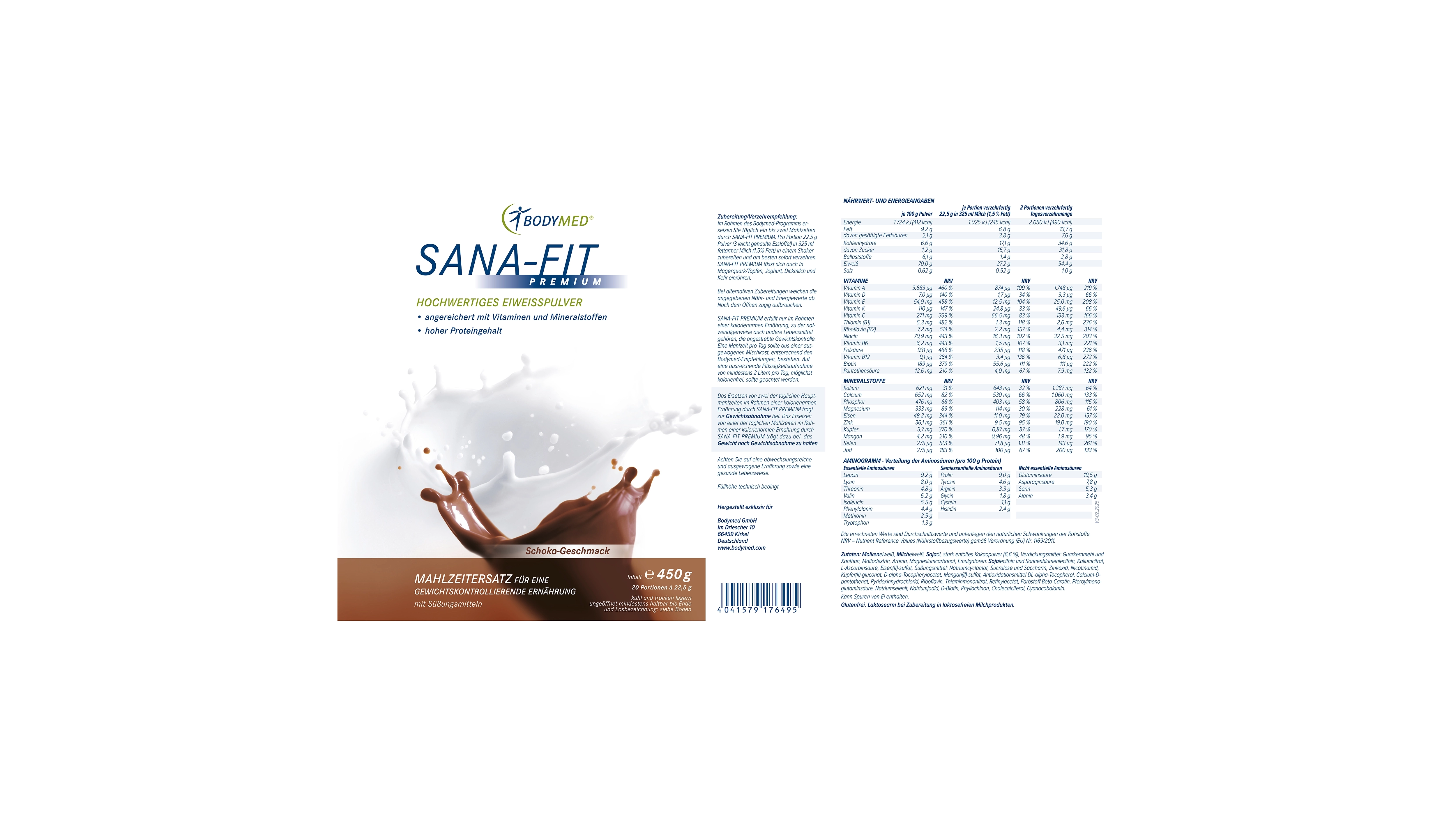 Sana-Fit Schoko