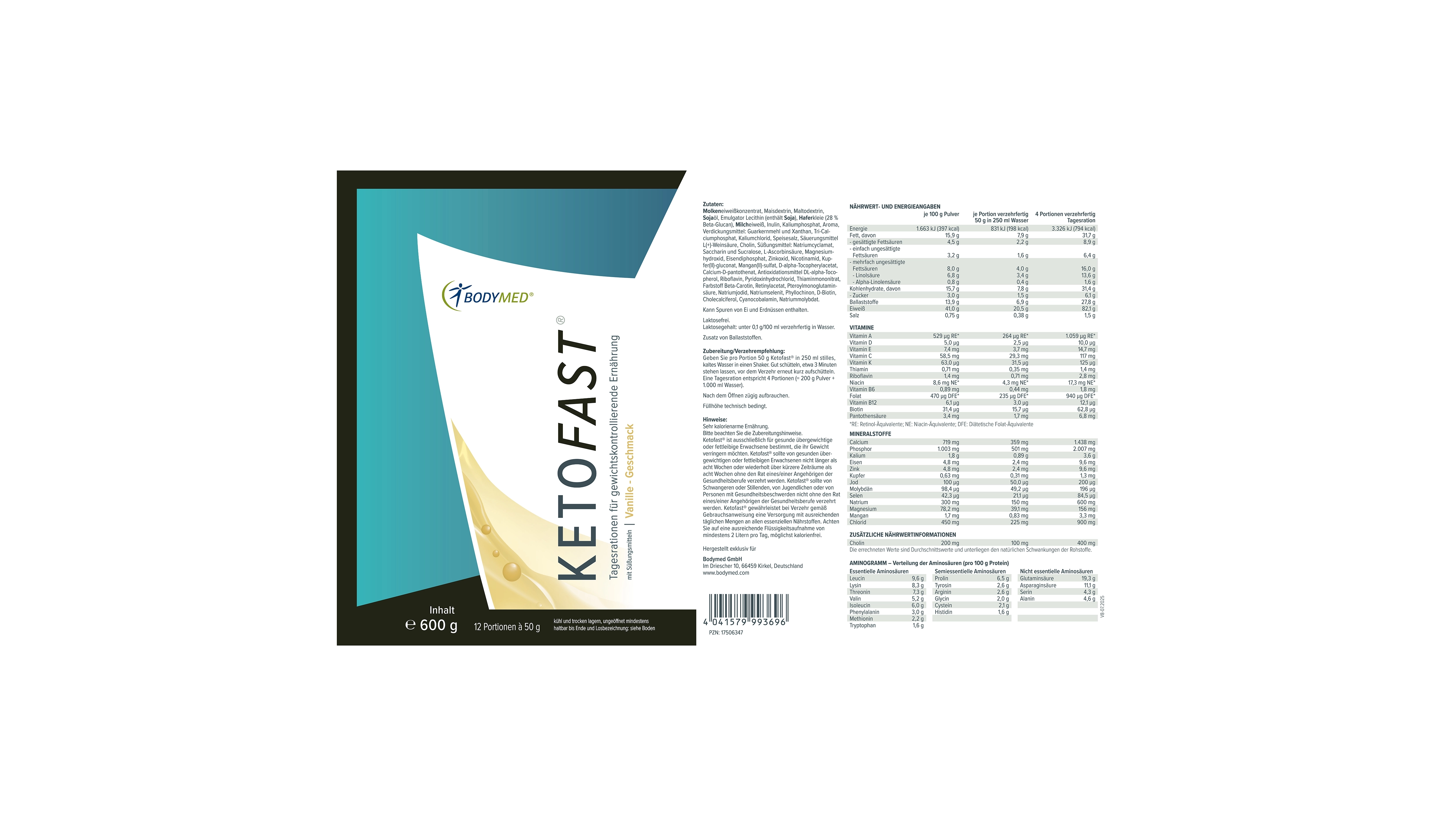 Ketofast® Vanille