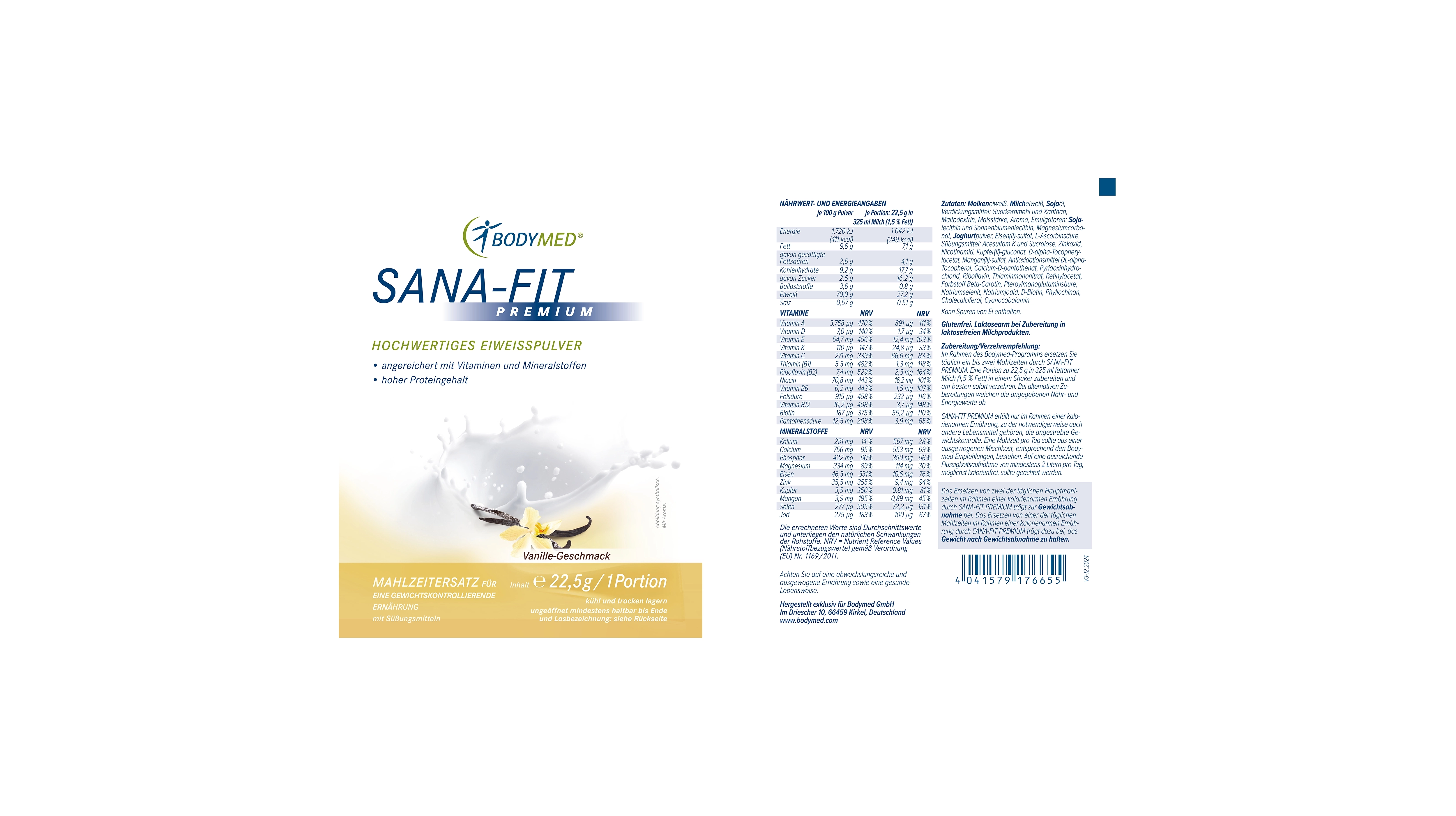 Sana-Fit Vanille