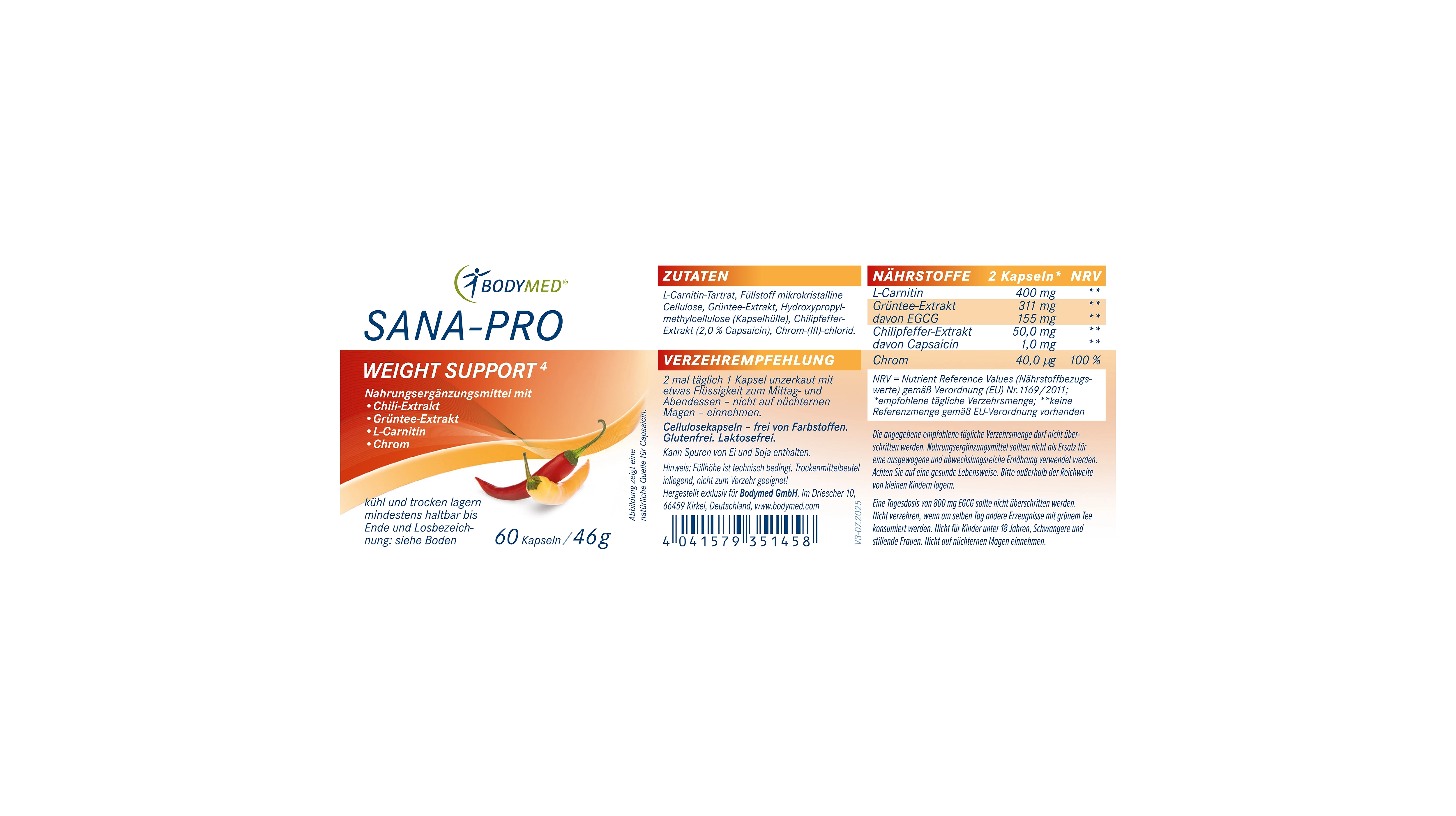 Sana-Pro Weight Support⁴