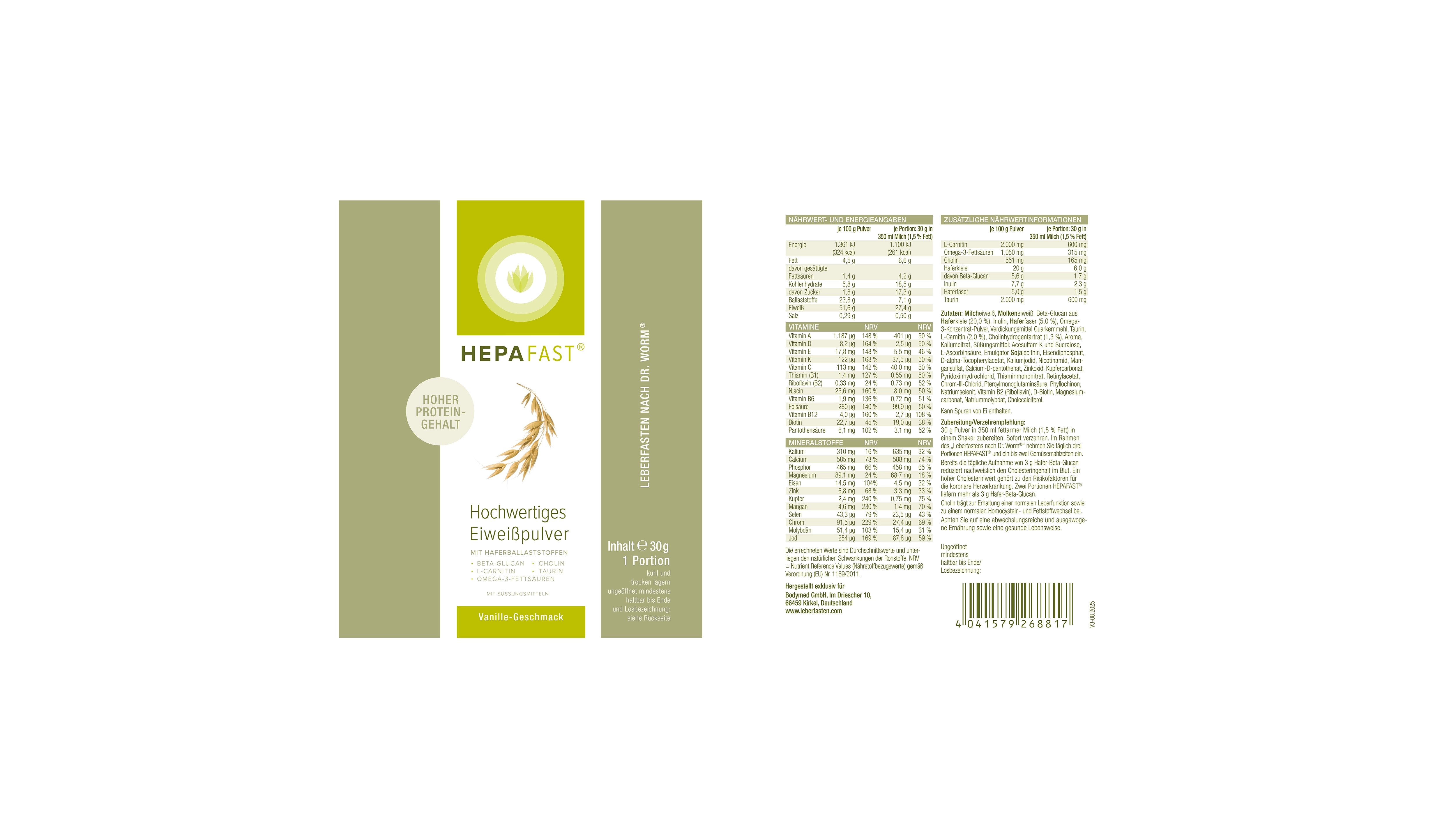 Hepafast® Vanille