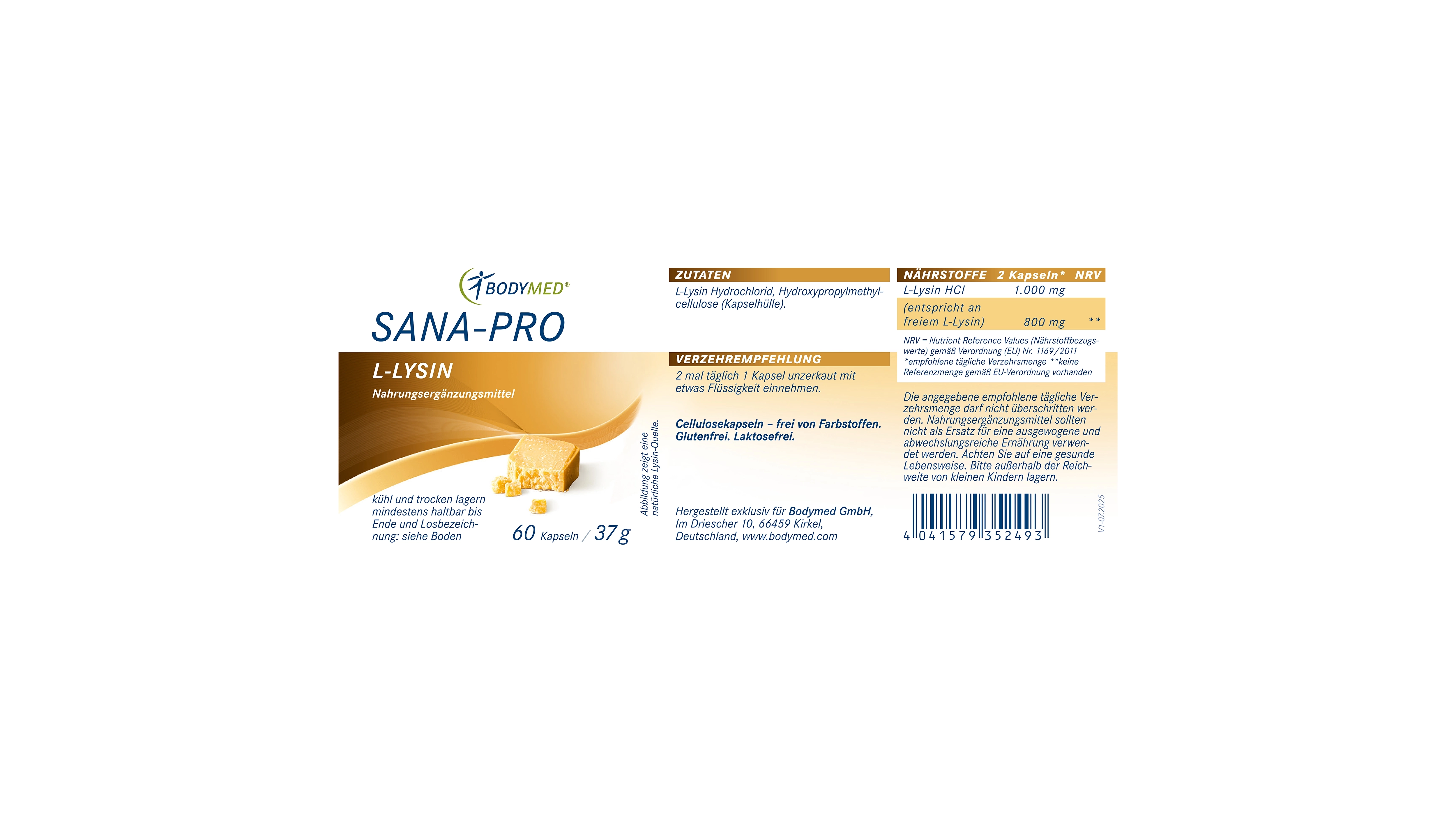 Sana-Pro L-Lysin