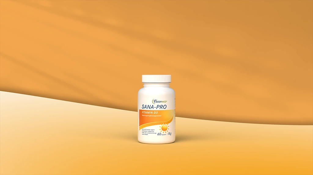 Sana-Pro Vitamin D3 60 Kapseln