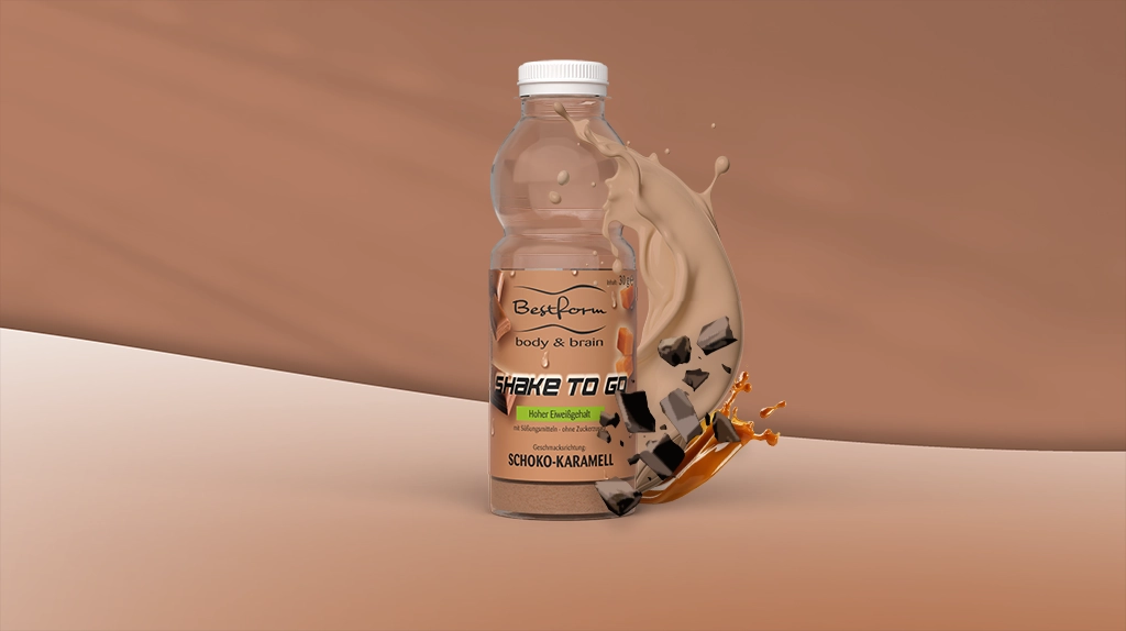 Sana-Pro Shake to go Schoko-Karamell