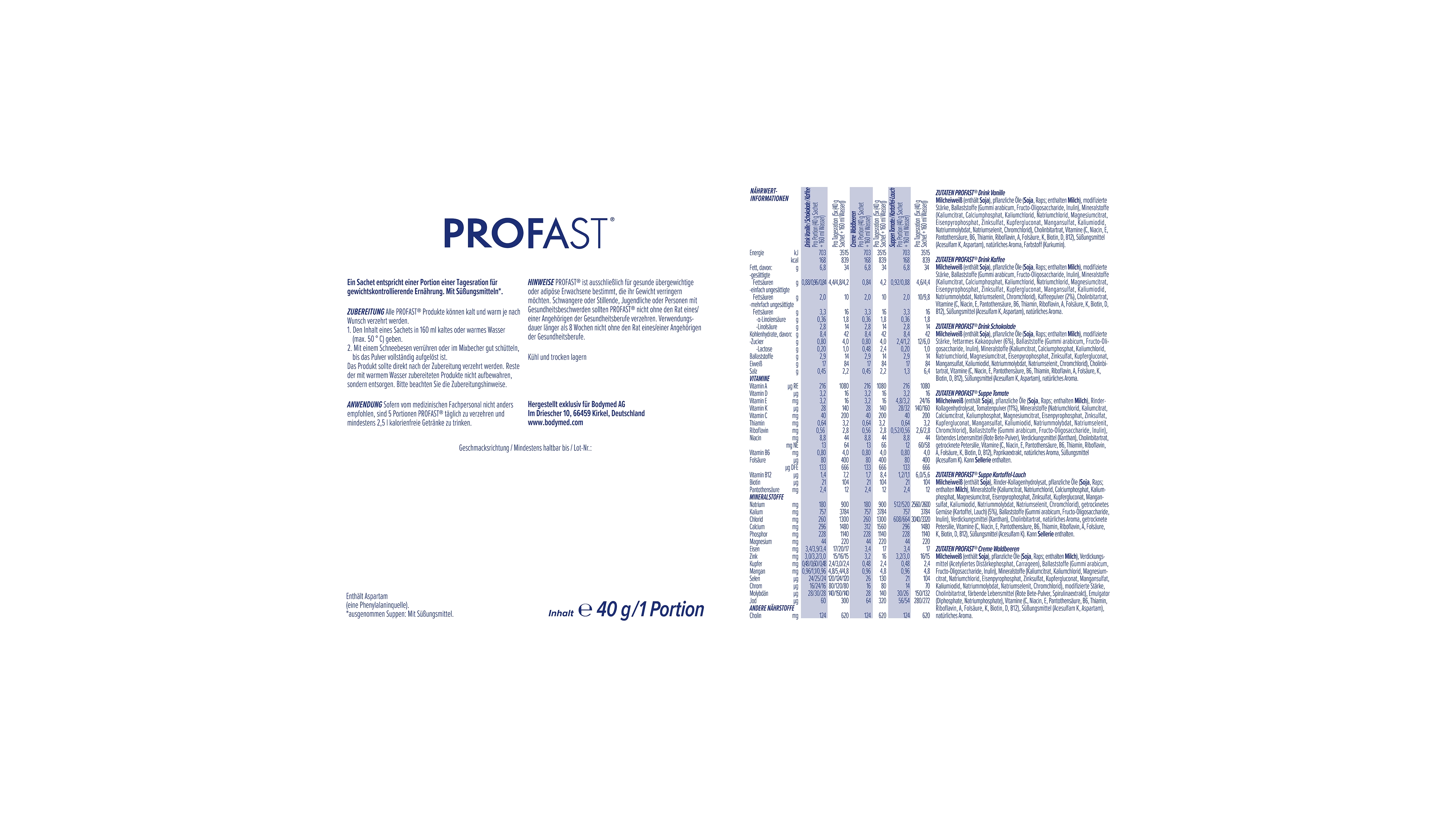 Profast® Drink Schokolade
