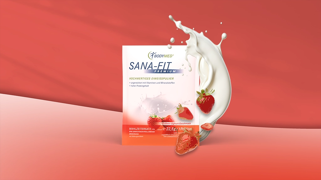 Sana-Fit Erdbeer-Joghurt